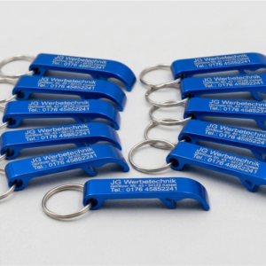 10er-Set Aluminium-Flaschenöffner mit Wunschgravur