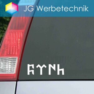 Göktürk Runen Aufkleber
